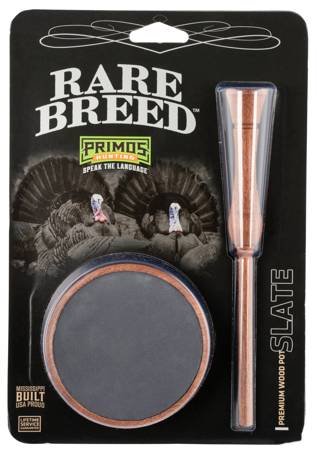 Primos Rare Breed, Prim Ps2904   Rare Breed Slate Wood Grain Pot