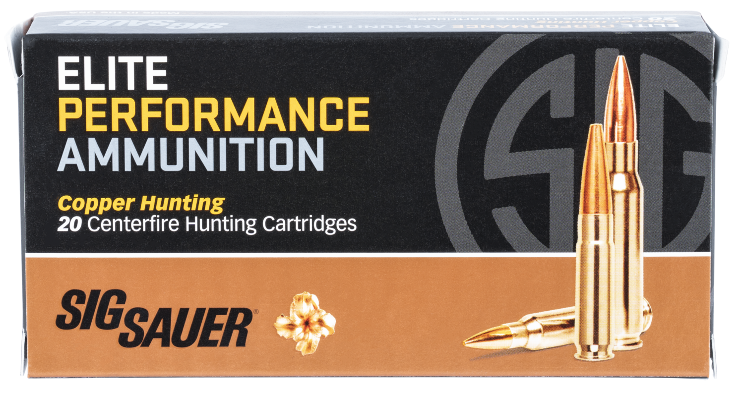 Sig Sauer Elite Copper Hunting, Sig E6mmch1-20     Elite Cp H  6mmcr  80 Gr  20/10