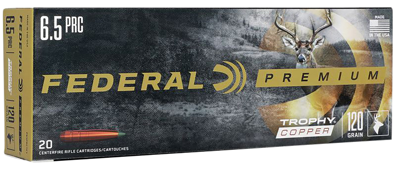 Federal Premium, Fed P65prctc1      6.5prc  120 Trph Cop      20/10
