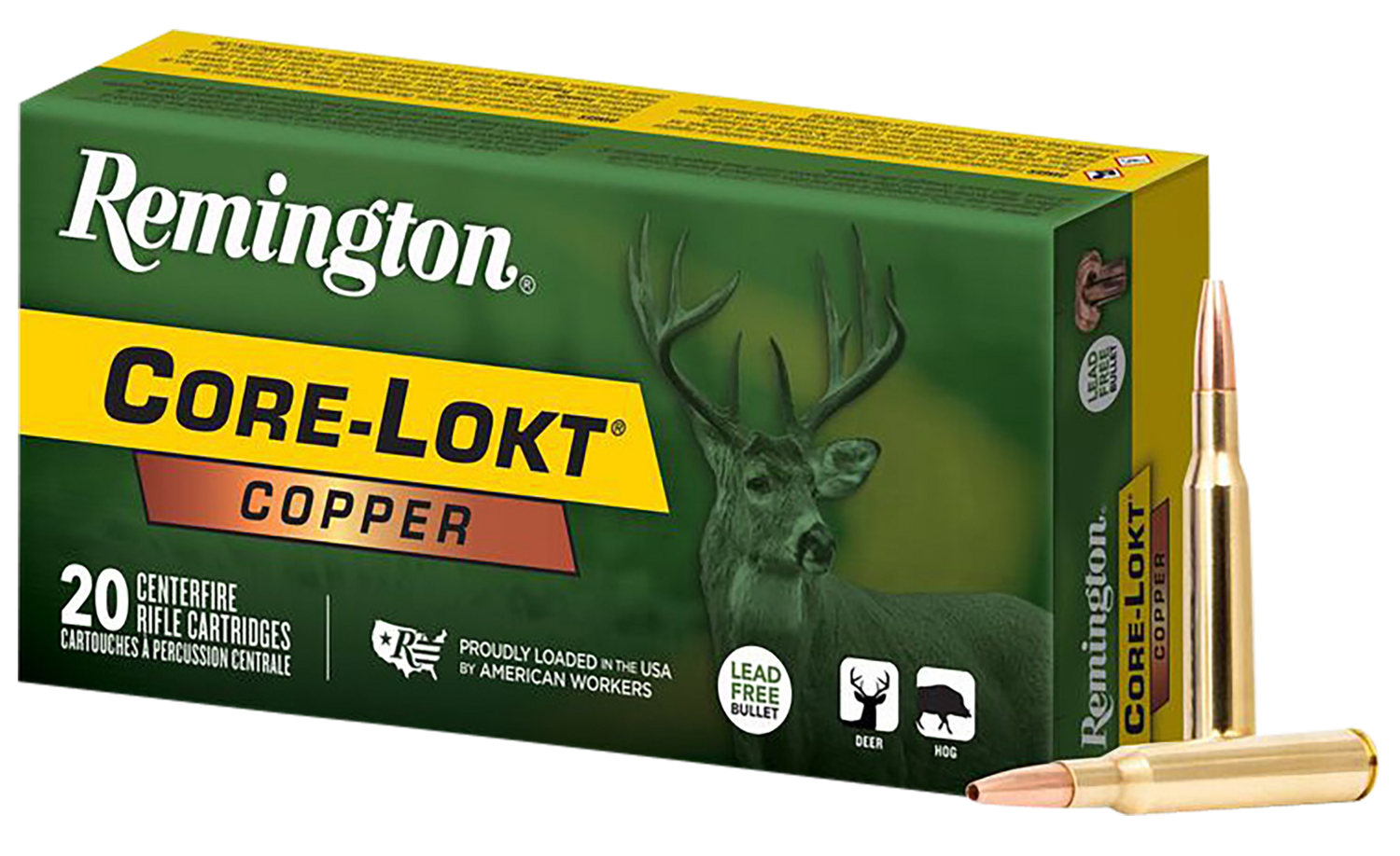 Remington Ammunition Core-lokt, Rem R27856         243      85 Cl Copp Hp    20/10