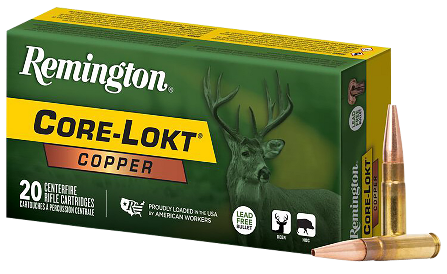 Remington Ammunition Core-lokt, Rem R27857         300bo    120 Cl Copp Hp   20/10