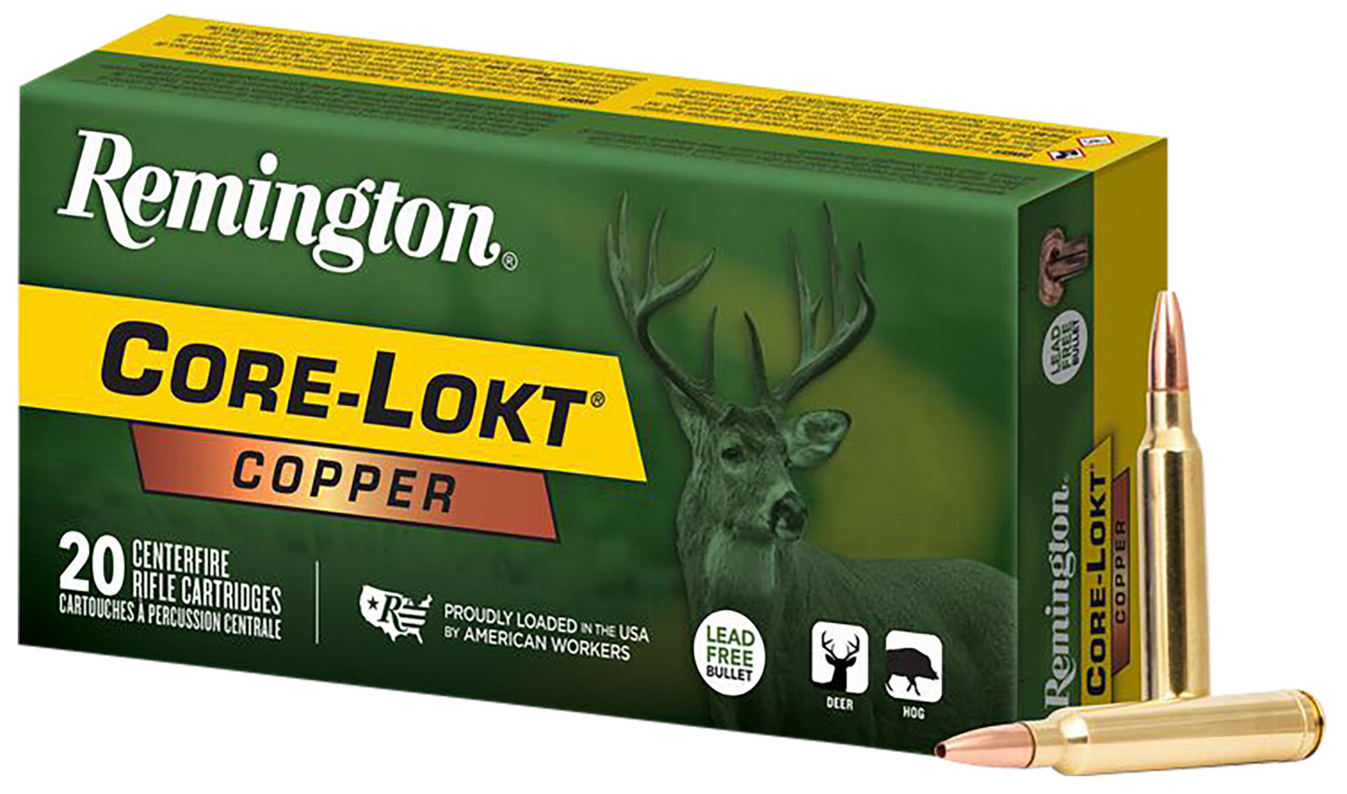 Remington Ammunition Core-lokt, Rem R27858         300wm    180 Cl Copp Hp   20/10