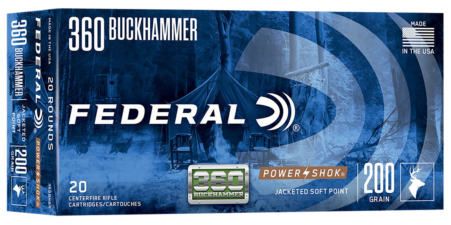 Federal Power-shok, Fed 360bhbs        360 Bckham  200  Pwrshk   20/10
