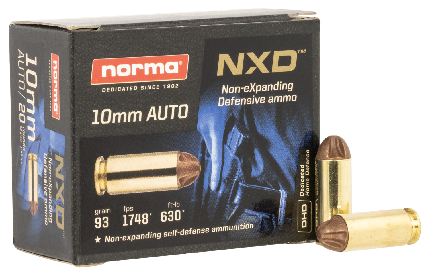 Norma Ammunition (ruag) Self Defense, Norma 611340020  10mm  Nxd                   20/10
