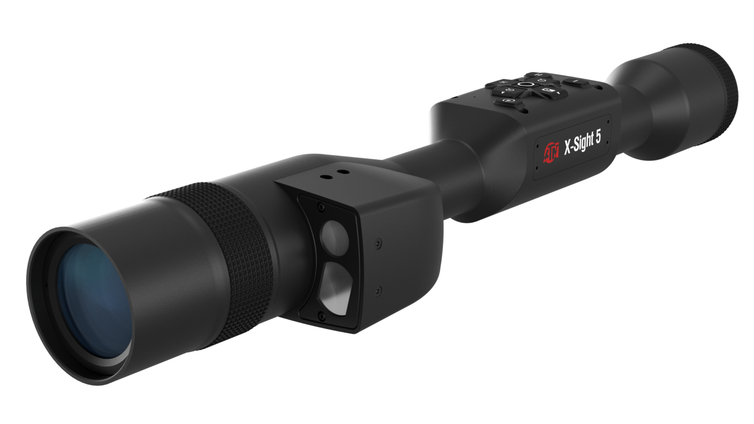 Atn X-sight 5, Atn Dgwsxs5255lrf  Xsight 5 Lrf 5-25x Uhd Smrt D/n