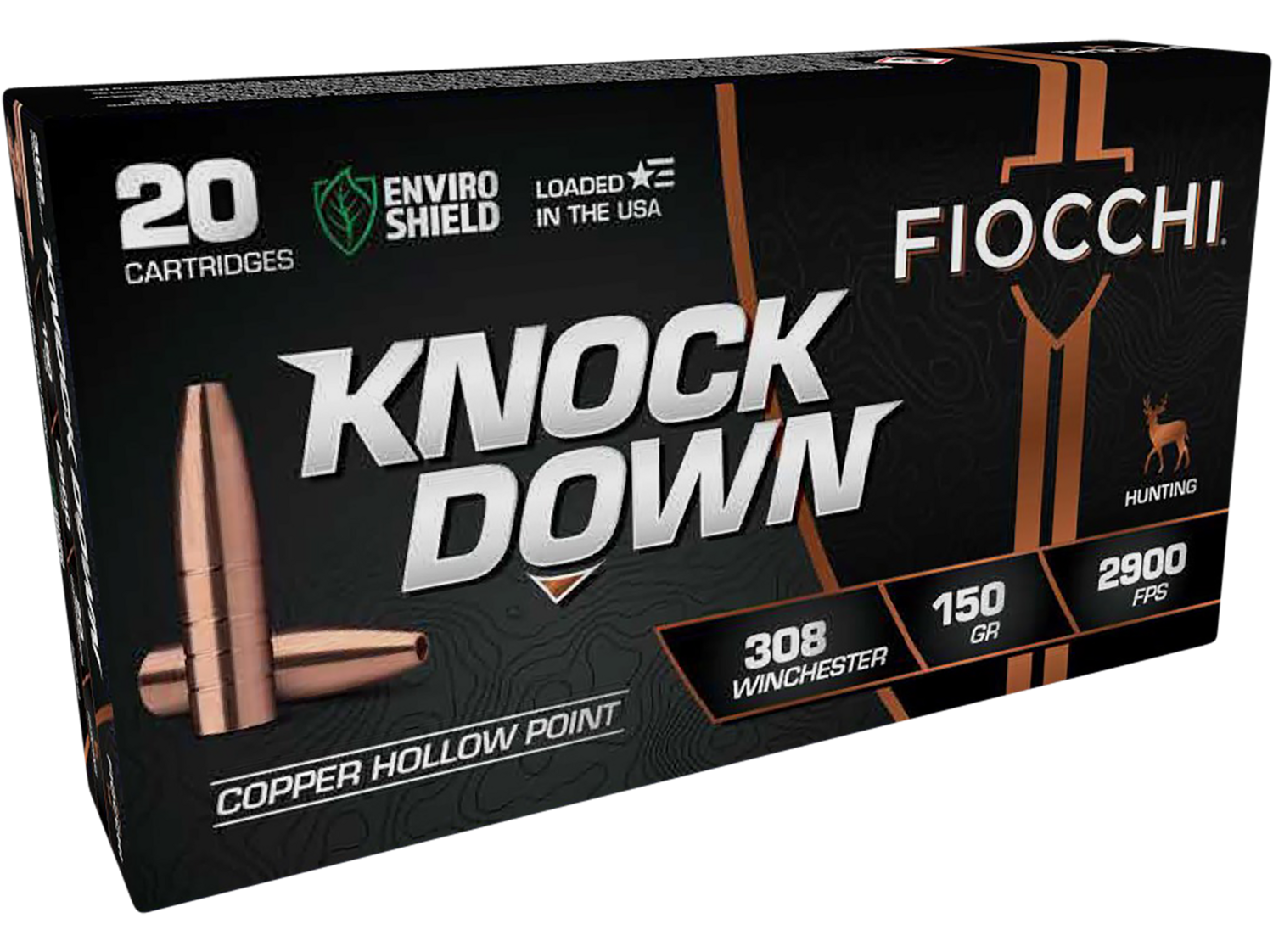 Fiocchi Knock Down, Fio 308chb    308win     150 Chp             20/10
