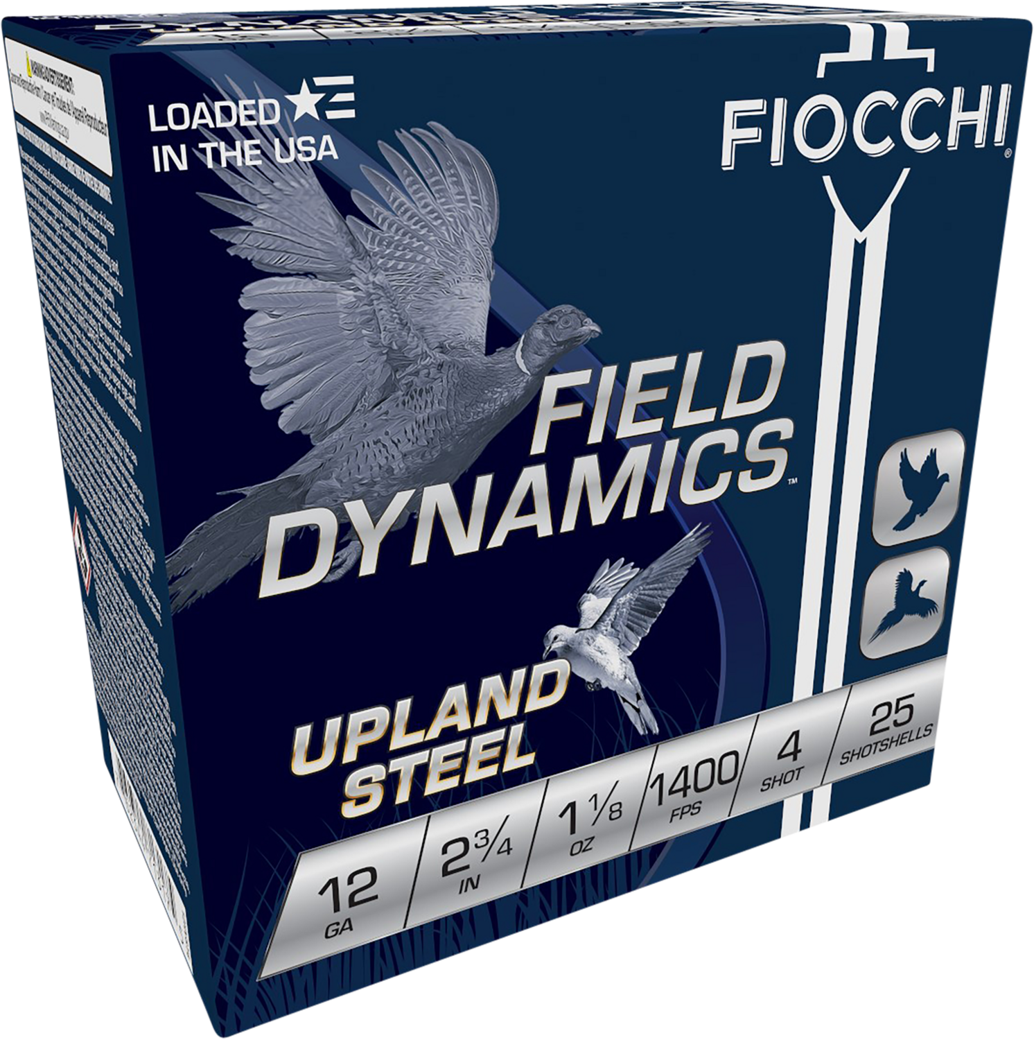 Fiocchi Field Dynamics, Fio 12hvst4   High Vel Hnt 12 2.75 4sht 11/8 25/10