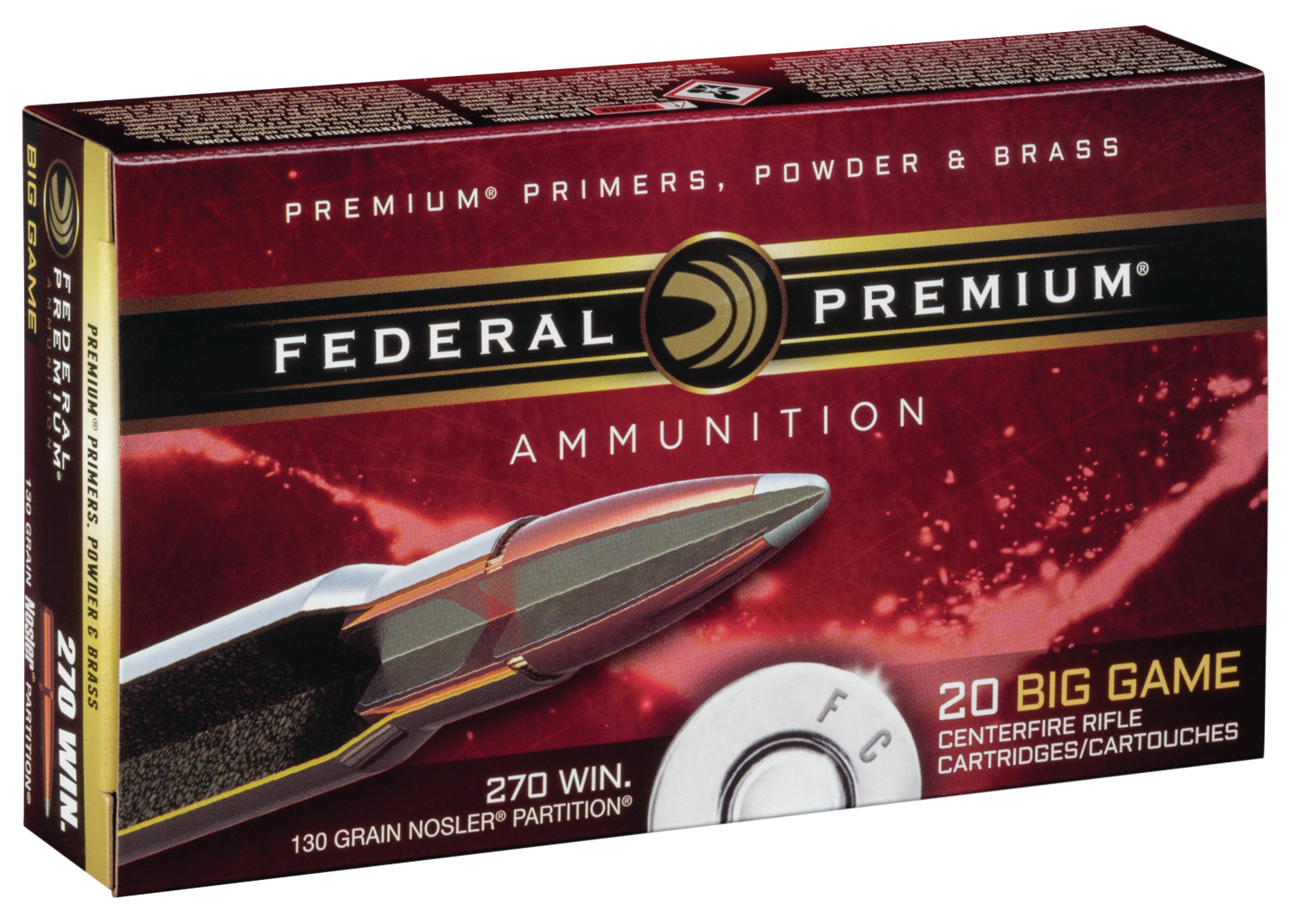 Federal Premium, Fed P270p          270     130 Np            20/10