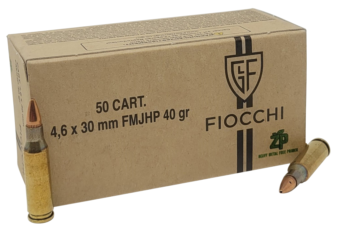 Fiocchi H&k, Fio 46exc     46x30 H & K 40 Gr #jhp    1000rds Cs