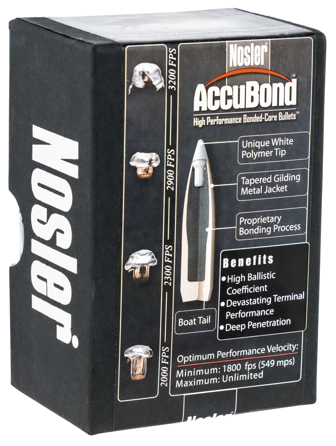 Nosler Accubond, Nos 56719 Accubond   308 150 Sptzr  50