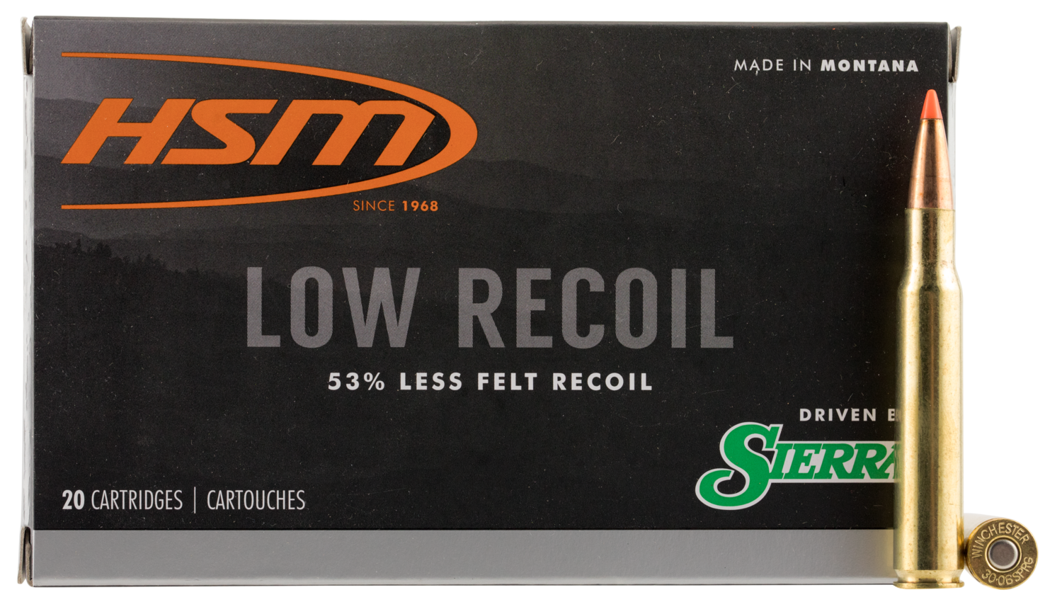 Hsm Low Recoil, Hsm 300642n      3006    150 Lr              20/20