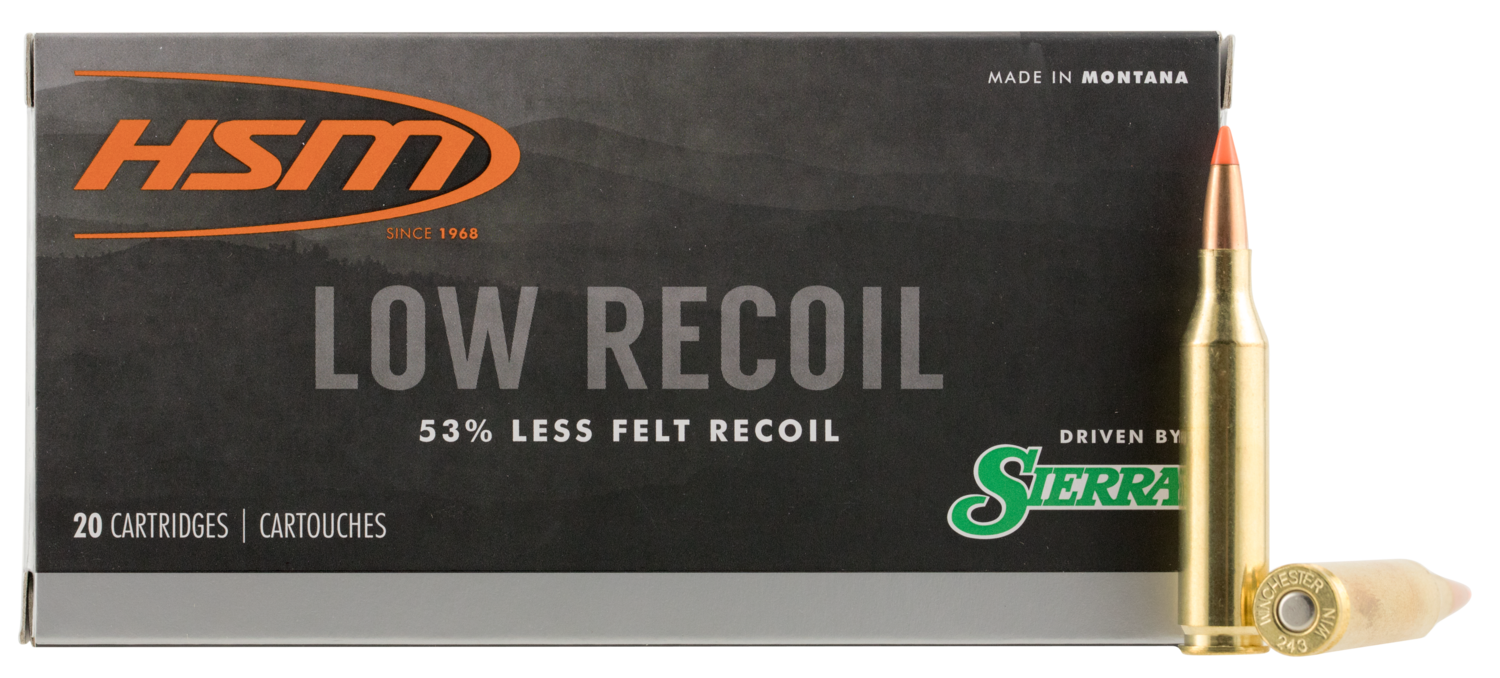 Hsm Low Recoil, Hsm 24318n       243      85 Lowrecoil       20/25