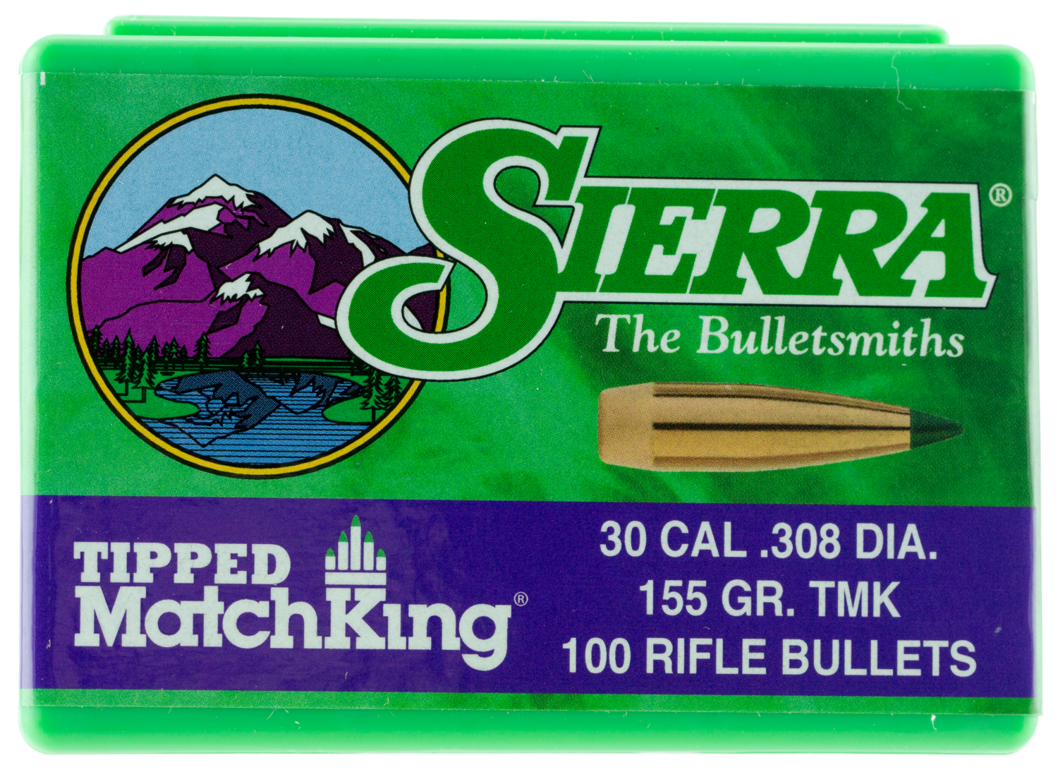 Sierra Tipped Matchking, Sierra 7755  .308 155 Tmk                  100