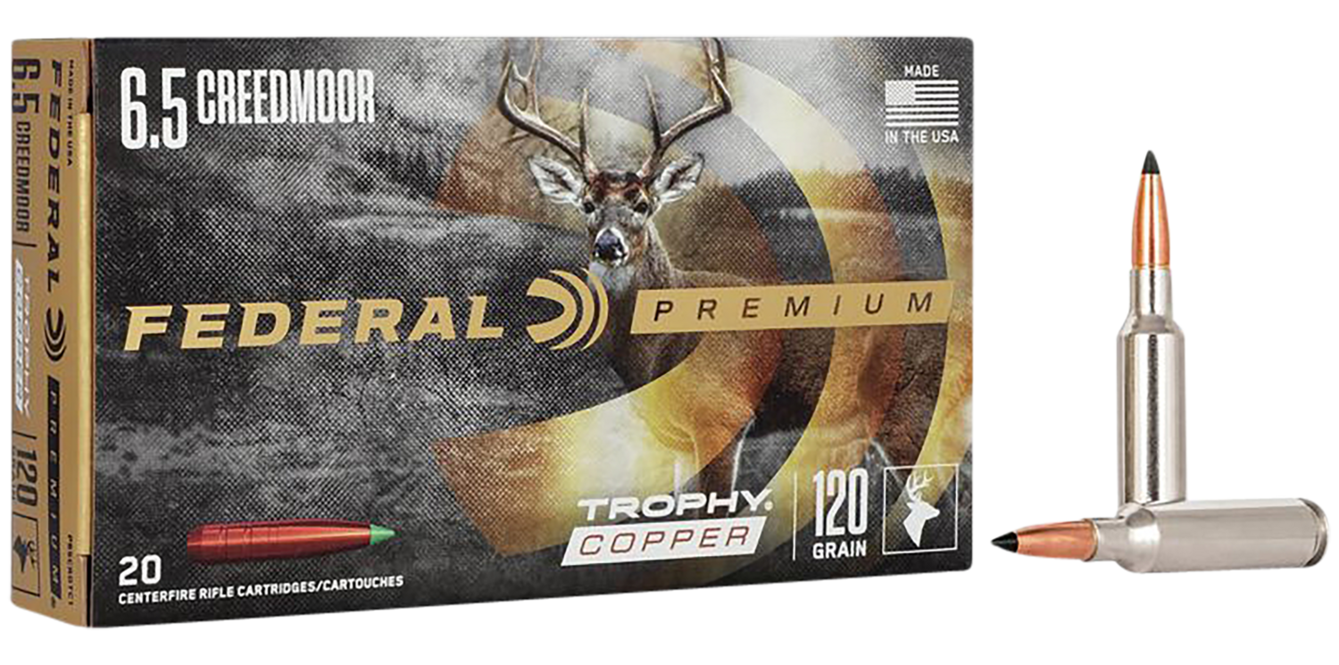 Federal Premium, Fed P65crdtc1      6.5crd  120 Cop           20/10