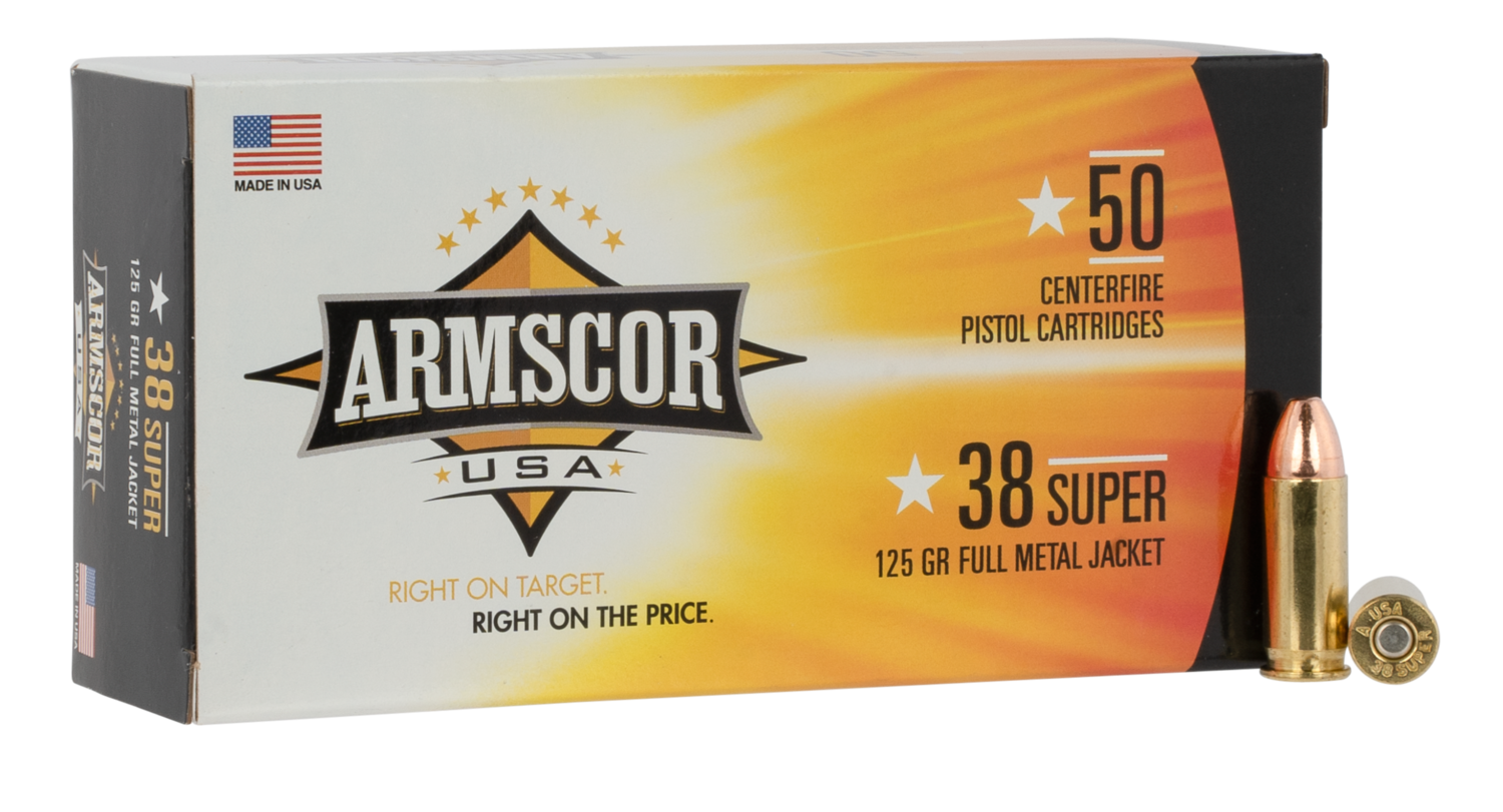 Armscor Usa, Arms Fac38super1n       38sup  125 Fmj       50/20
