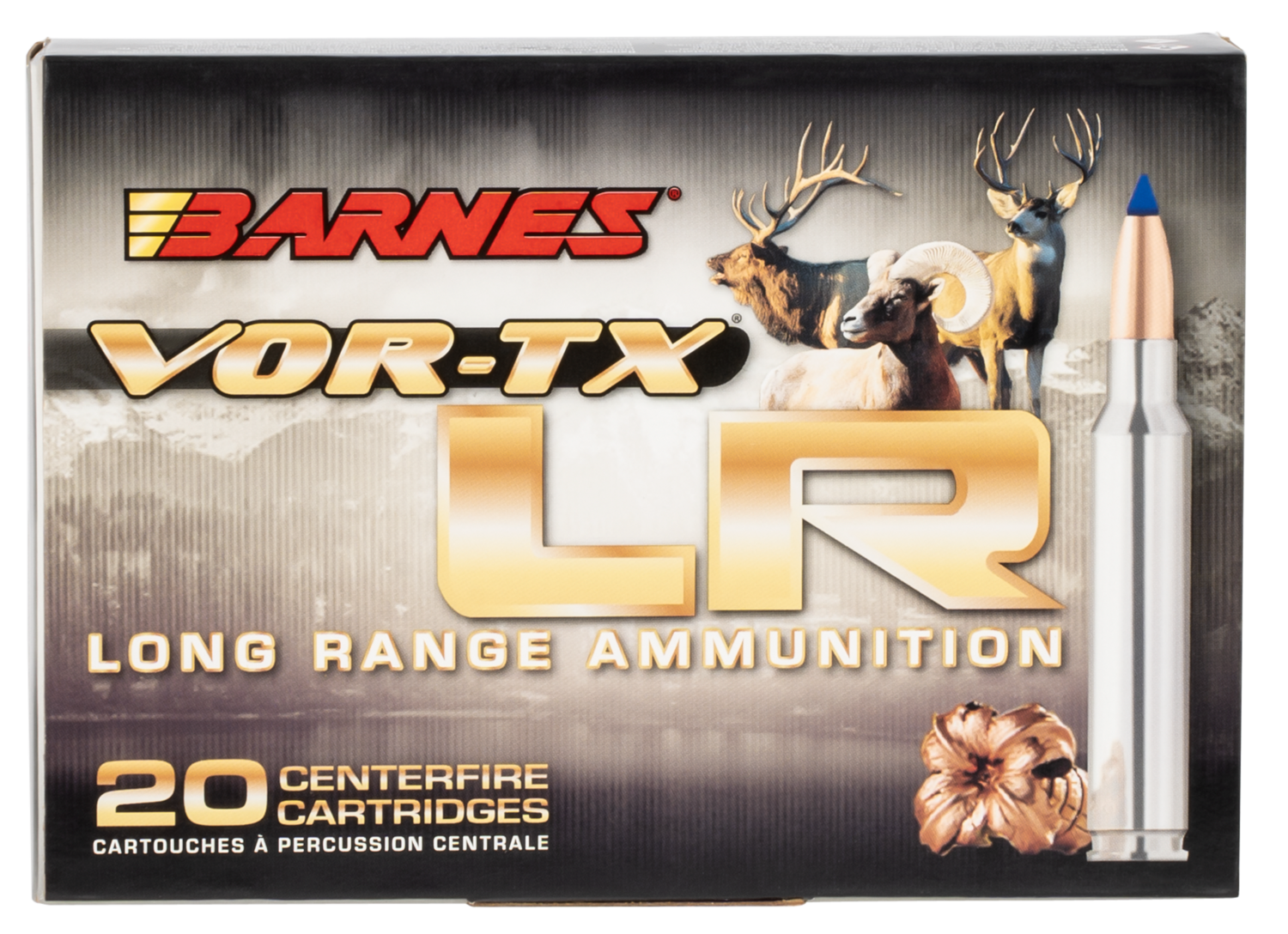 Barnes Bullets Vor-tx, Brns 29061 Lr338r01    338rum    250 Lrx     20/10