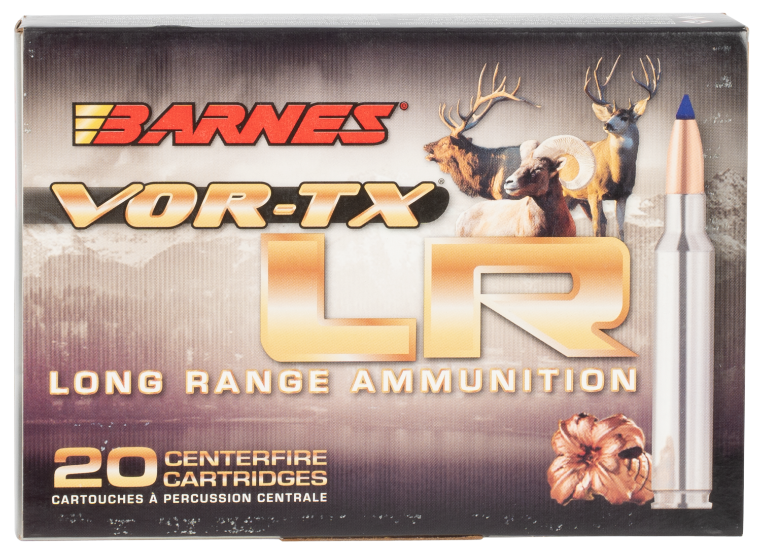 Barnes Bullets Vor-tx, Brns 29067 Lr375r01    375rum    270 Lrx     20/10