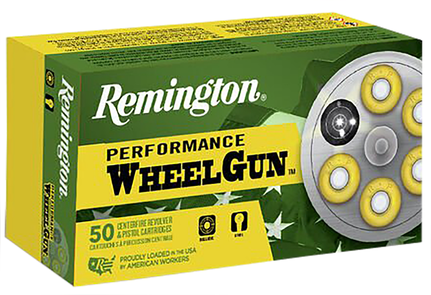 Remington Ammunition Performance Wheelgun, Rem 22340 Rpw45c   Wheelgun 45lc   250lrn    50/10