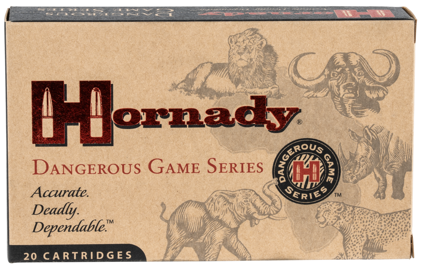 Hornady Dangerous Game, Horn 8231  Dngrs Game  375 Rug 270 Sprp     20/06