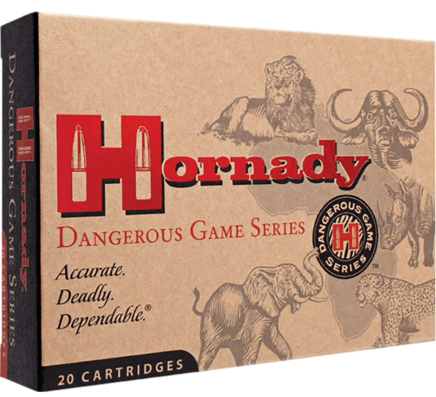 Hornady Dangerous Game, Horn 8239  Dngrs Game  404jeff 400 Dgs      20/06