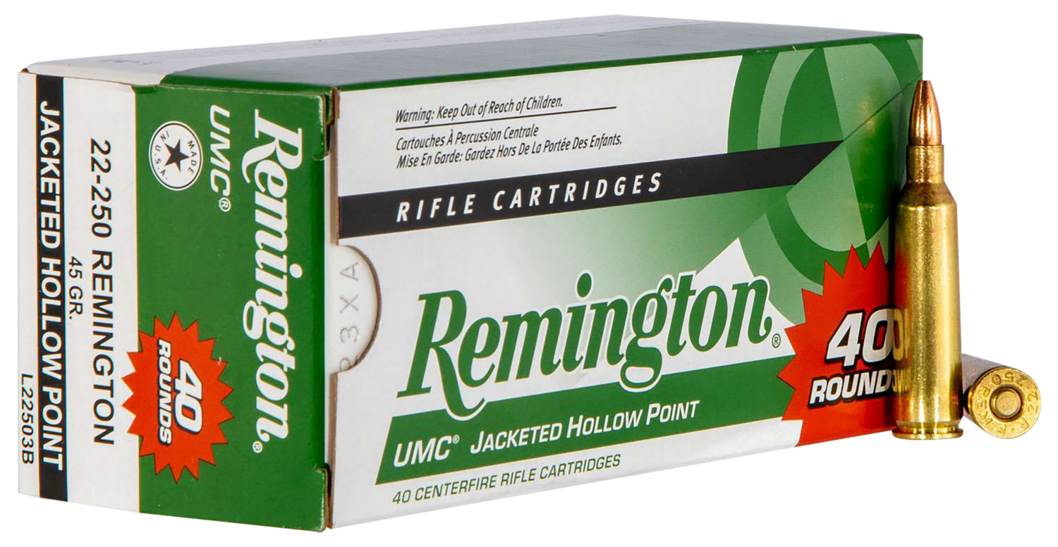 Remington Ammunition Umc, Rem 23769 L22503b   Umc 22250  Vp  45 Jhp    40/10