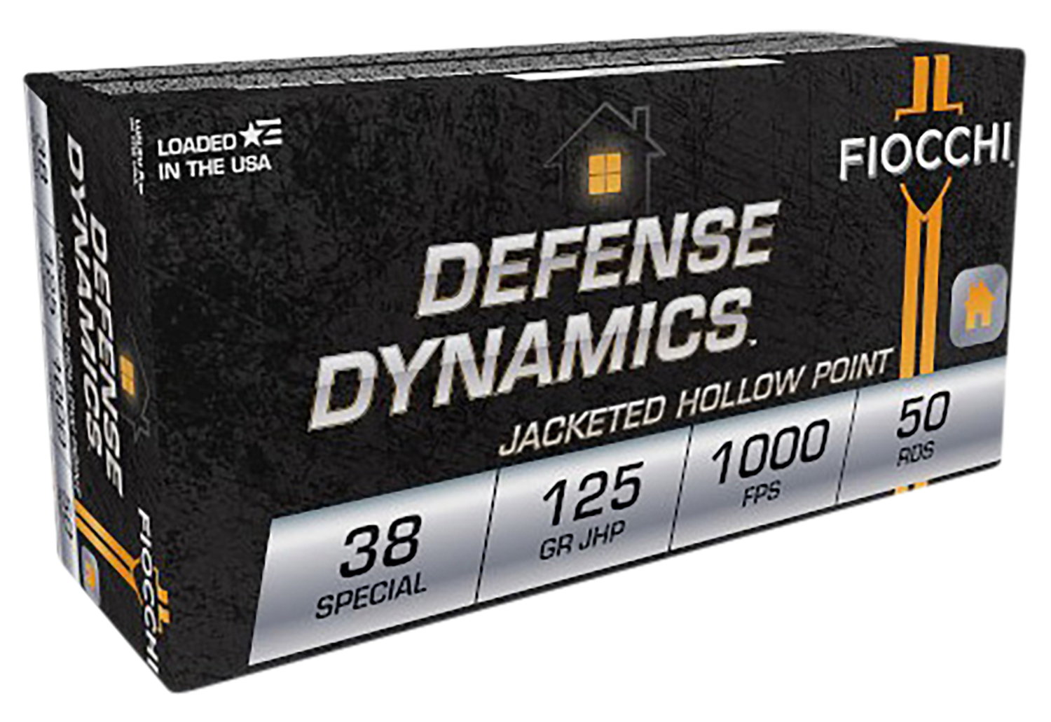 Fiocchi Defense Dynamics, Fio 38f       38sp       125 Jhp             50/20