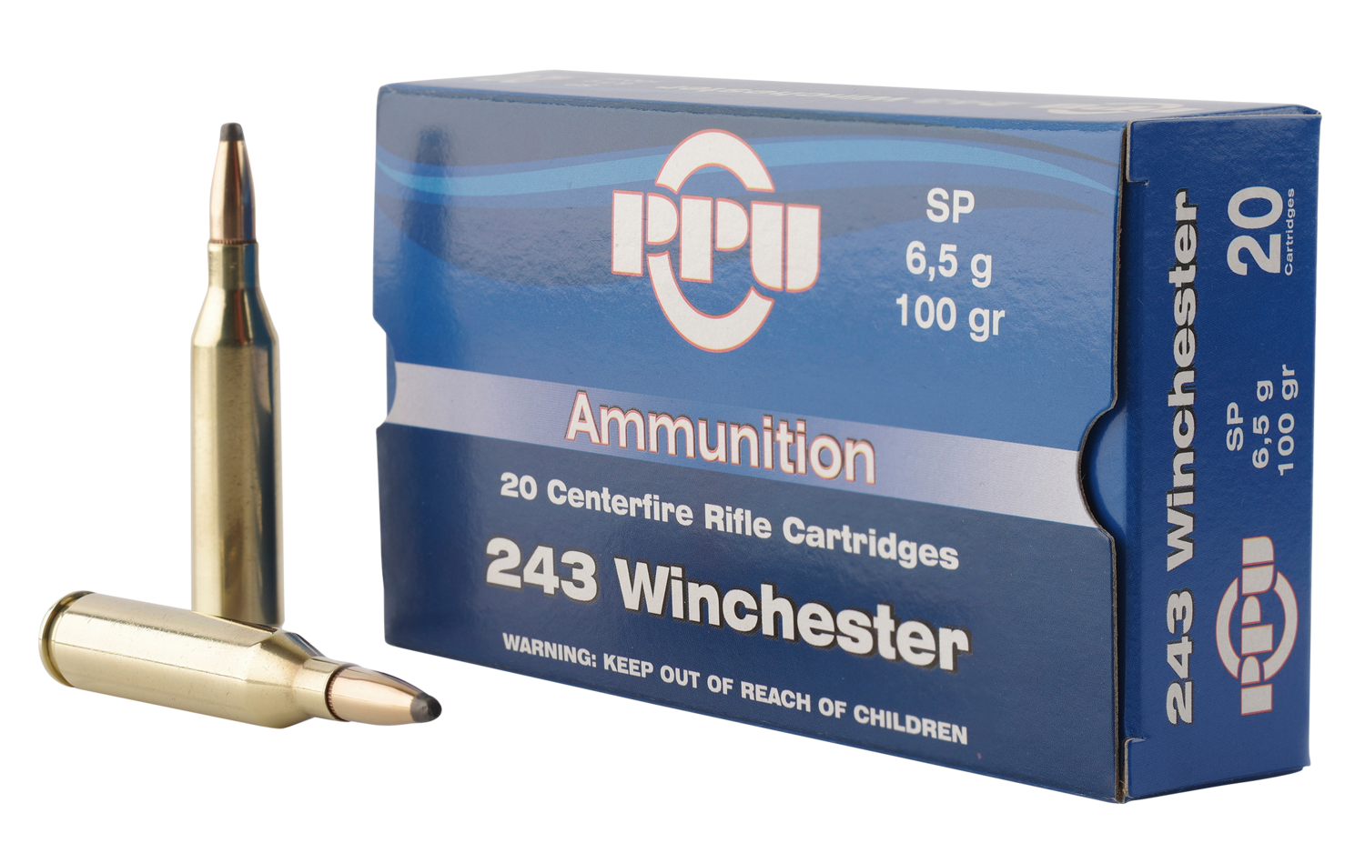 Ppu Standard Rifle, Ppu Pp2432      243         100 Sp           20/10