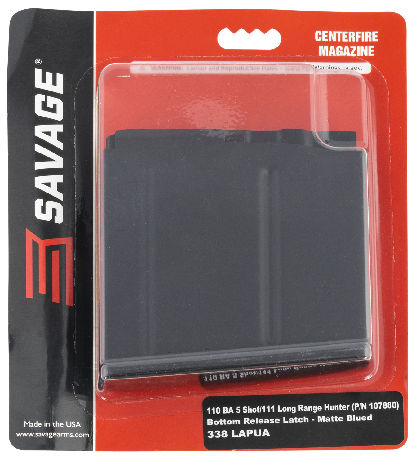 Savage 110ba, Sav 55190 Mag 110/111 338 Lapua