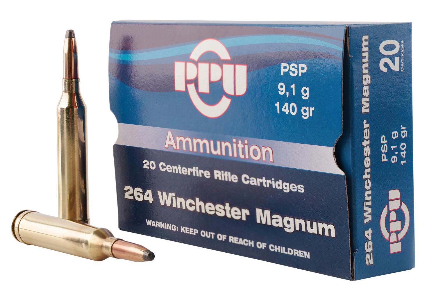 Ppu Standard Rifle, Ppu Pp264       264         140 Psp          20/10
