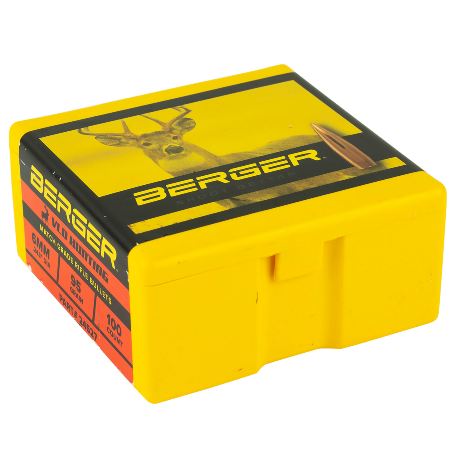 Berger Bullets Vld Hunting, Berg 24527 Bull .243 95g Hunt  Vld 100