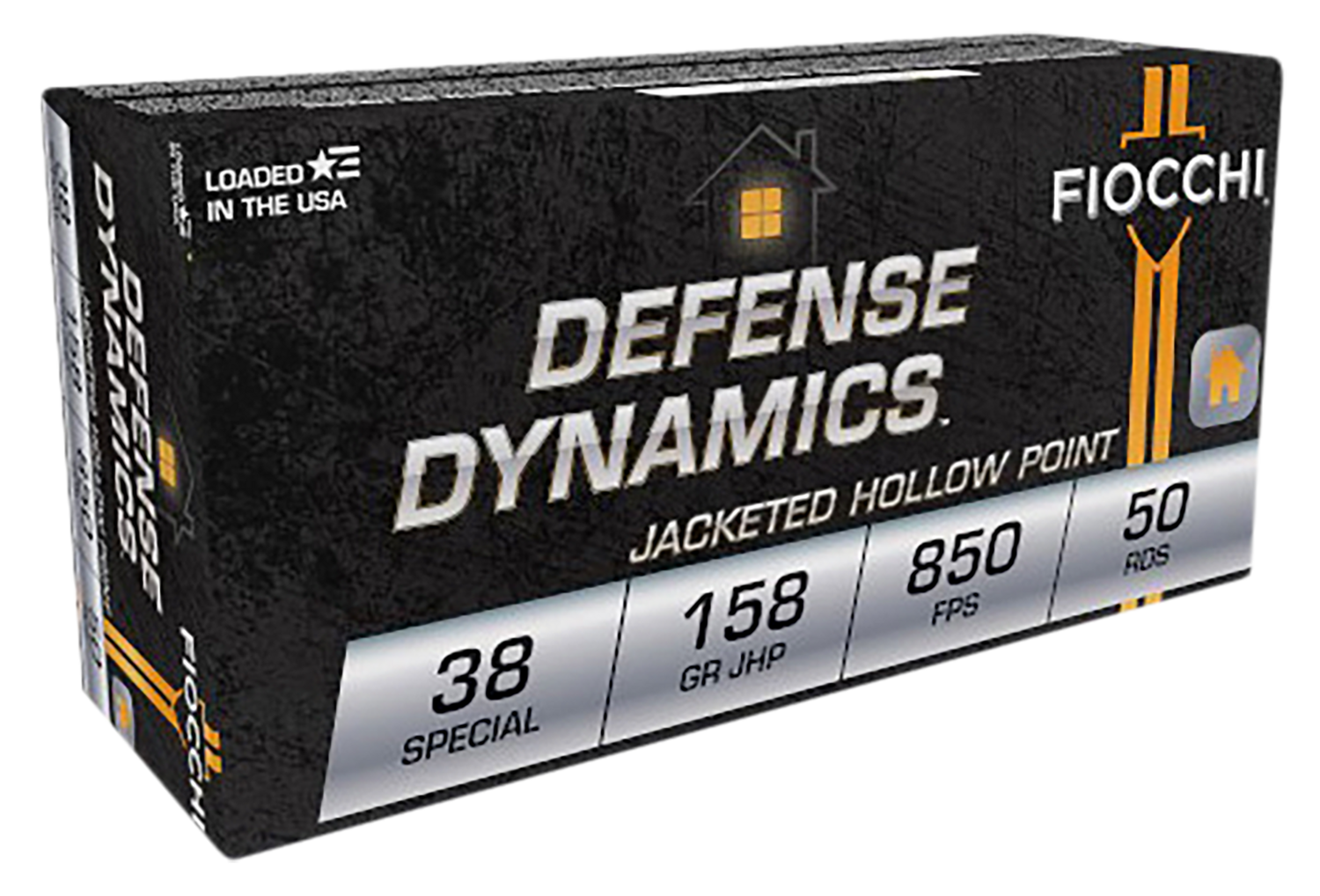 Fiocchi Defense Dynamics, Fio 38b       38sp       158 Jhp             50/20