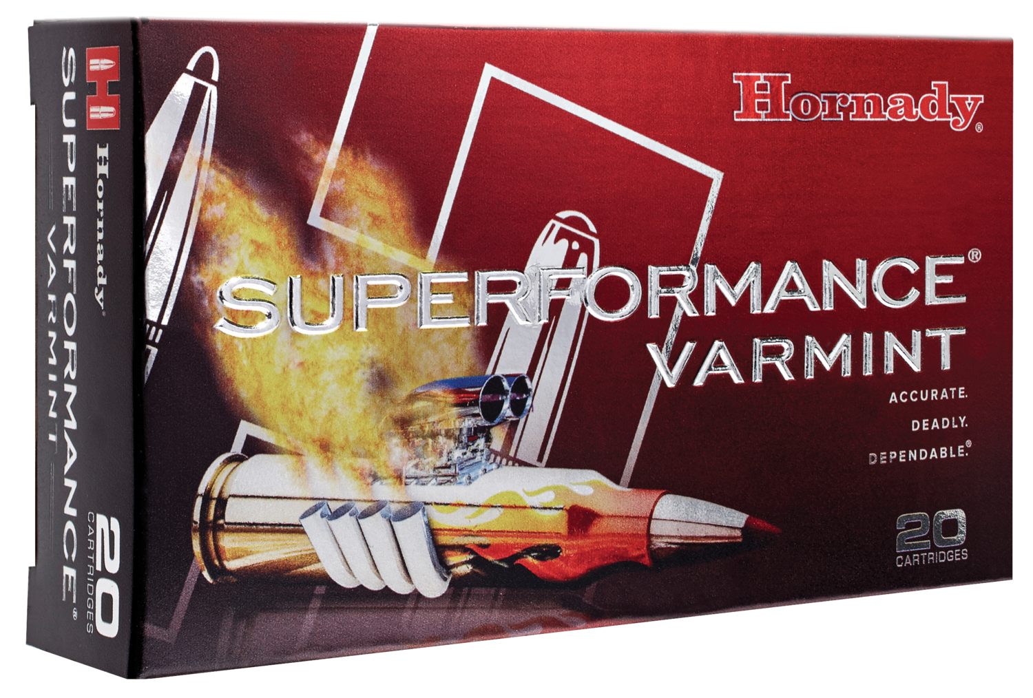 Hornady Superformance Varmint, Horn 8316  Superfor Var   222 Rem 50 Vmax    20/10