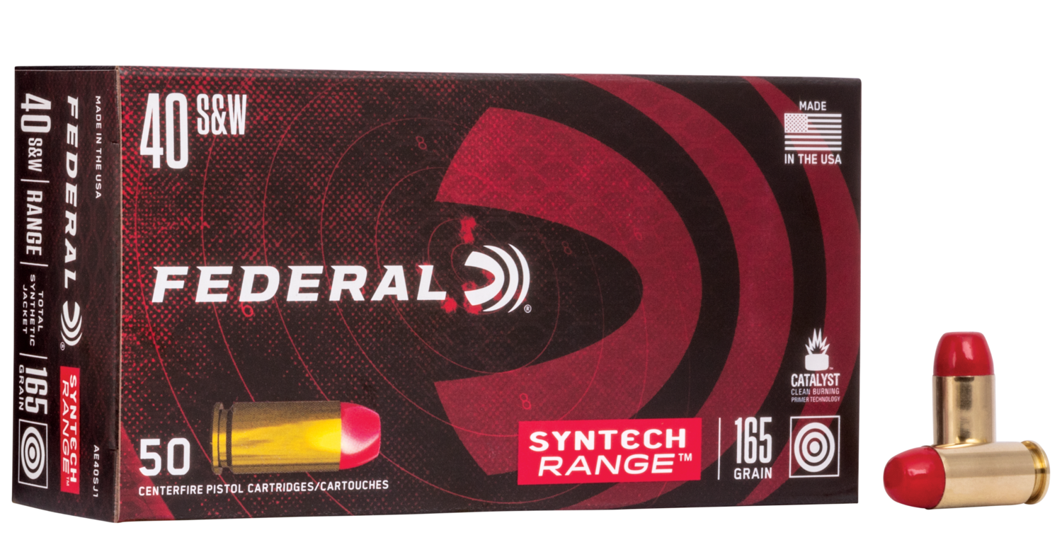 Federal American Eagle Syntech Range, Fed Ae40sj1        40       165 Tsj          50/10
