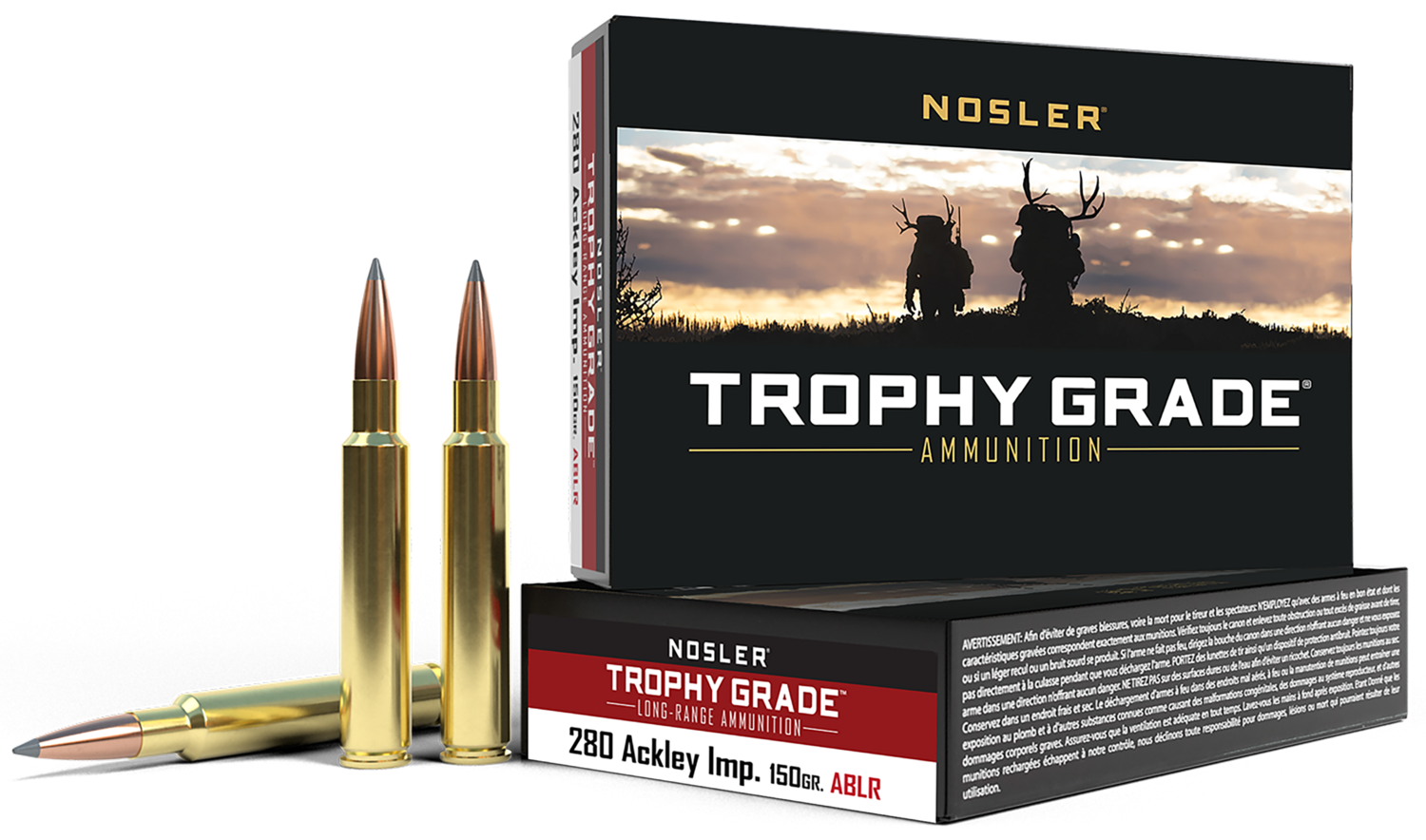 Nosler Trophy Grade, Nos 60116    280ak Imp    150 Ablr           20/10