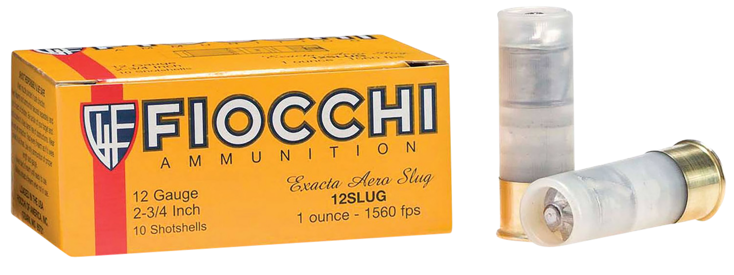 Fiocchi Aero, Fio 12flrslu  12 Lr Plano   Slug 80r    1oz 10/8cs