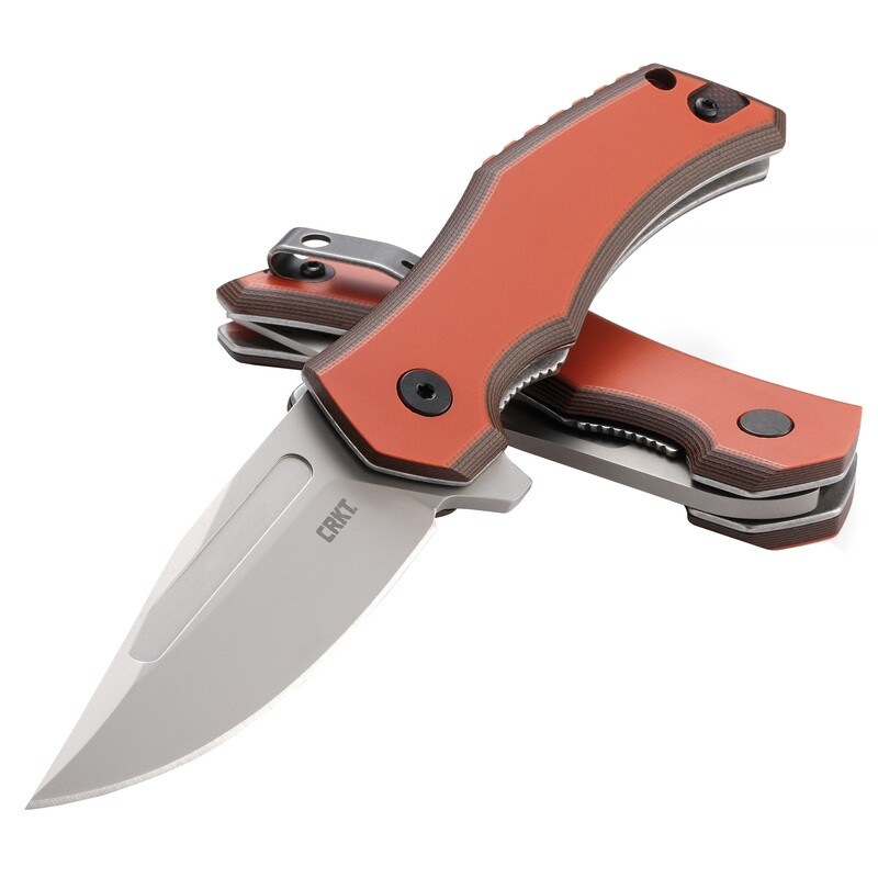 Crkt Fawkes Orange 2.74 Crkt Fawkes Orange 2.74" Plain Edge