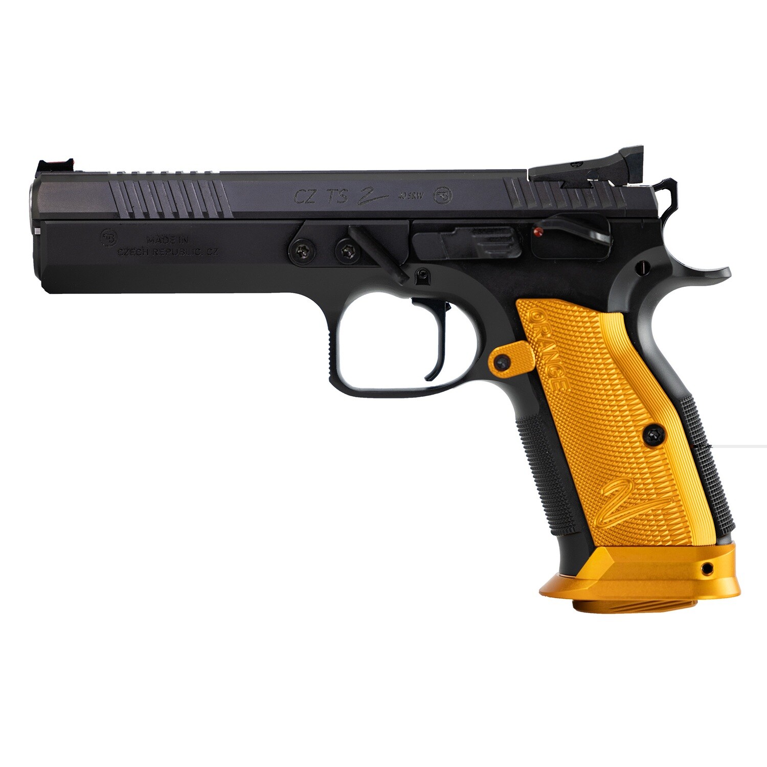 Cz Ts 2 Orange 5.2" S&w, Capacity: 17 rounds, Caliber: 40 S&w