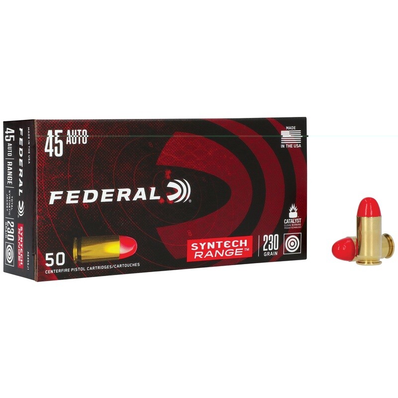 Fed Syntech 45acp 230gr Tsj 50/500 Fed Syntech 45acp 230gr Tsj 50/500