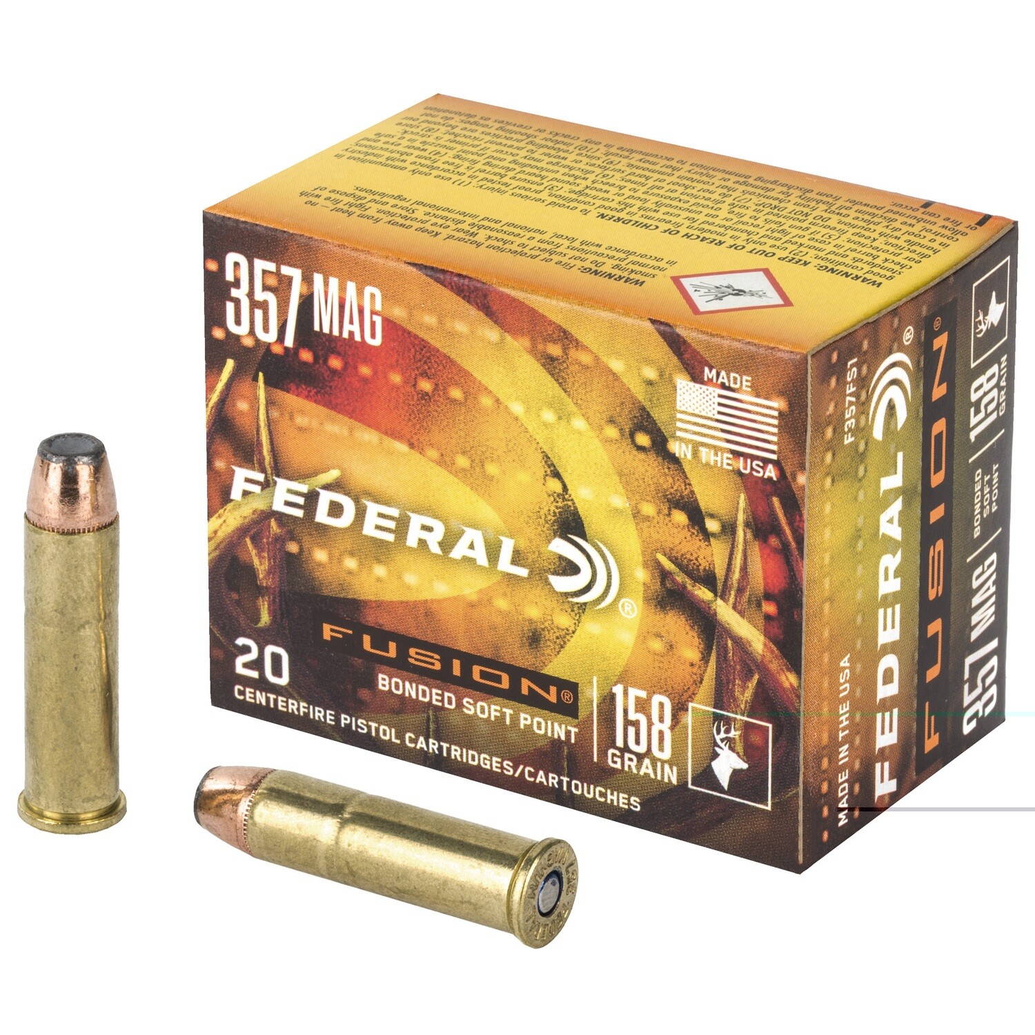 Fusion 357mag 158gr 20/200