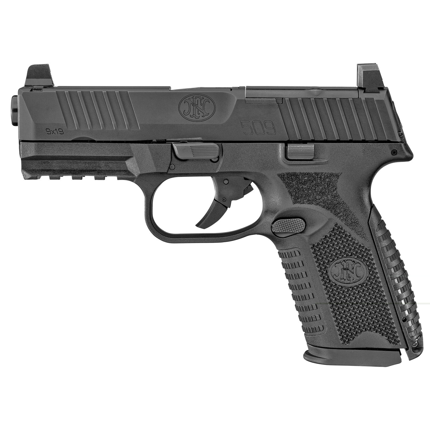 Fn 509 Midsize Mrd 4" 9mm Blk, Capacity: 10 rounds