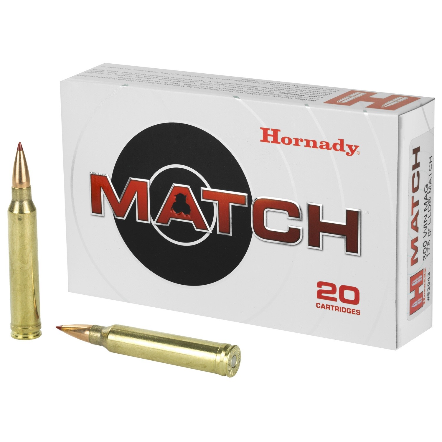 Hrndy 300win 178gr Eld-m 20/200