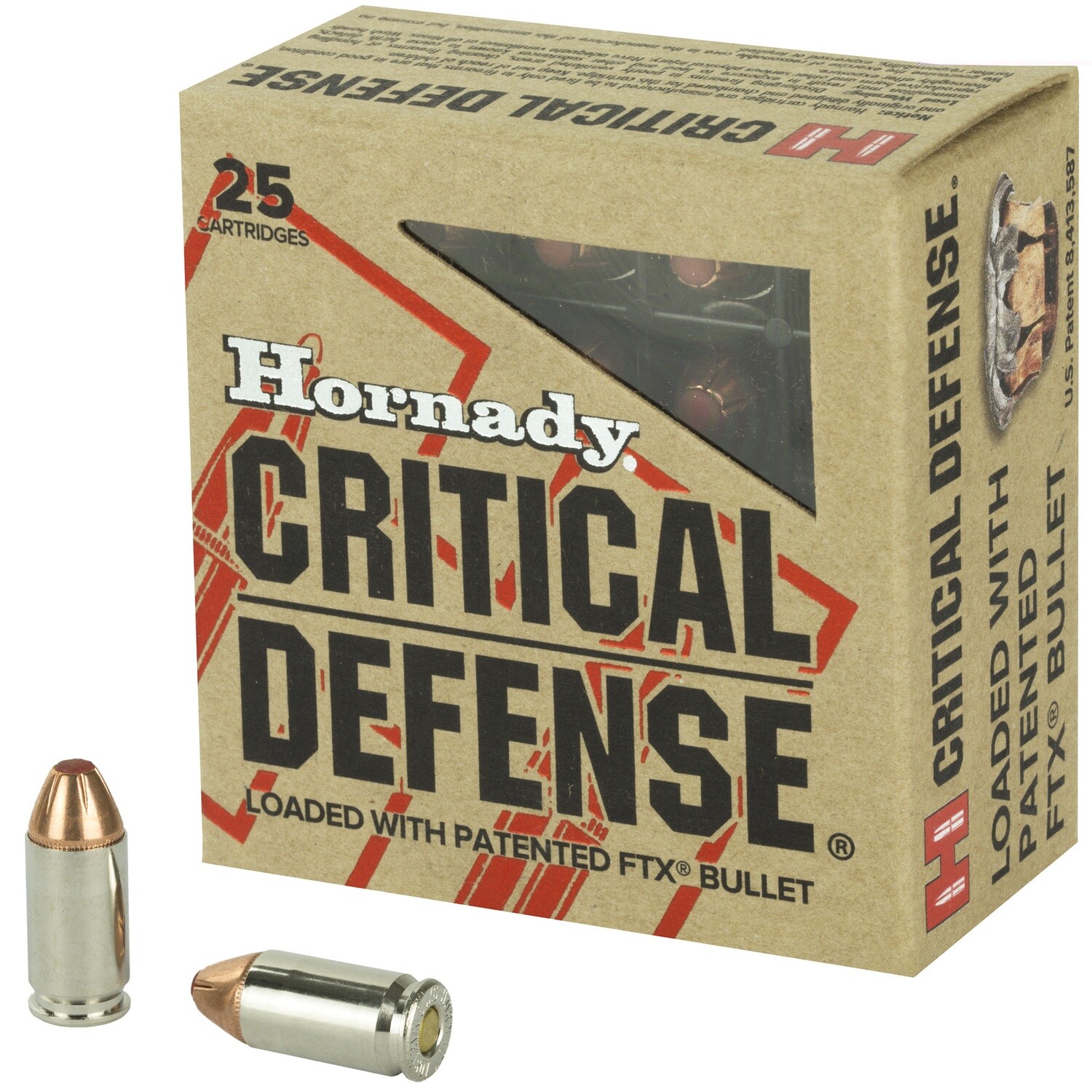 Hrndy Cd 9x18mak 95gr Ftx 25/250