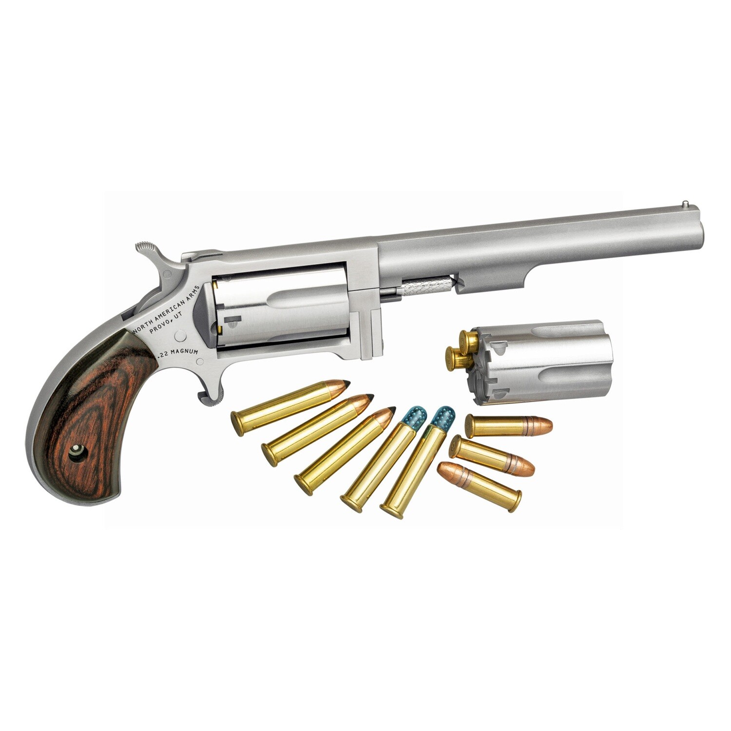 Naa Sidewinder 22lr/22wmr 4" 5rd Sts