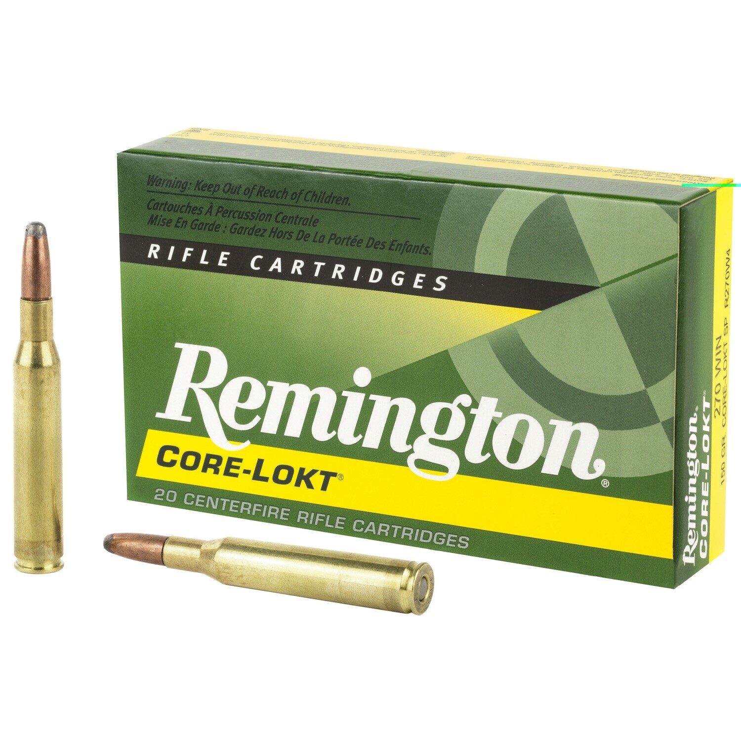 Rem 270win 150gr Sp Cl 20/200