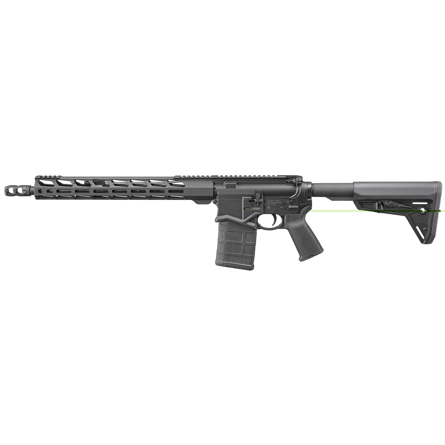 Ruger Sfar 7.62nato 20rd Moesl, Barrel length: 16.1"