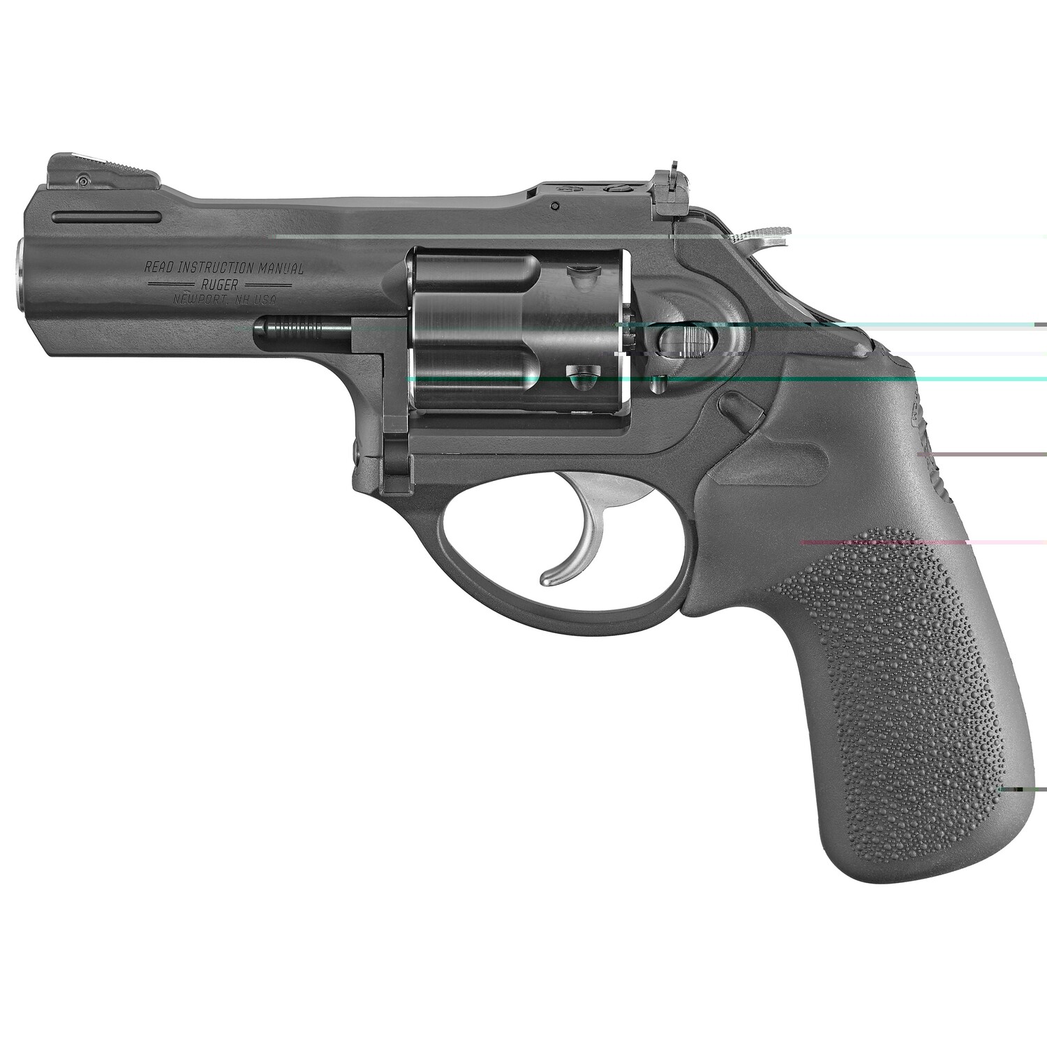 Ruger Lcrx 357mag 3" Blk 5rd Hmr