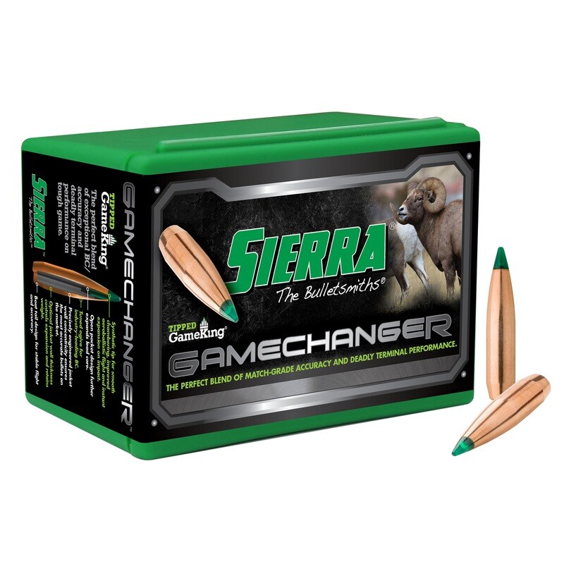 Sierra Tipped Gk .264 130gr 100ct Sierra Tipped Gk .264 130gr 100ct