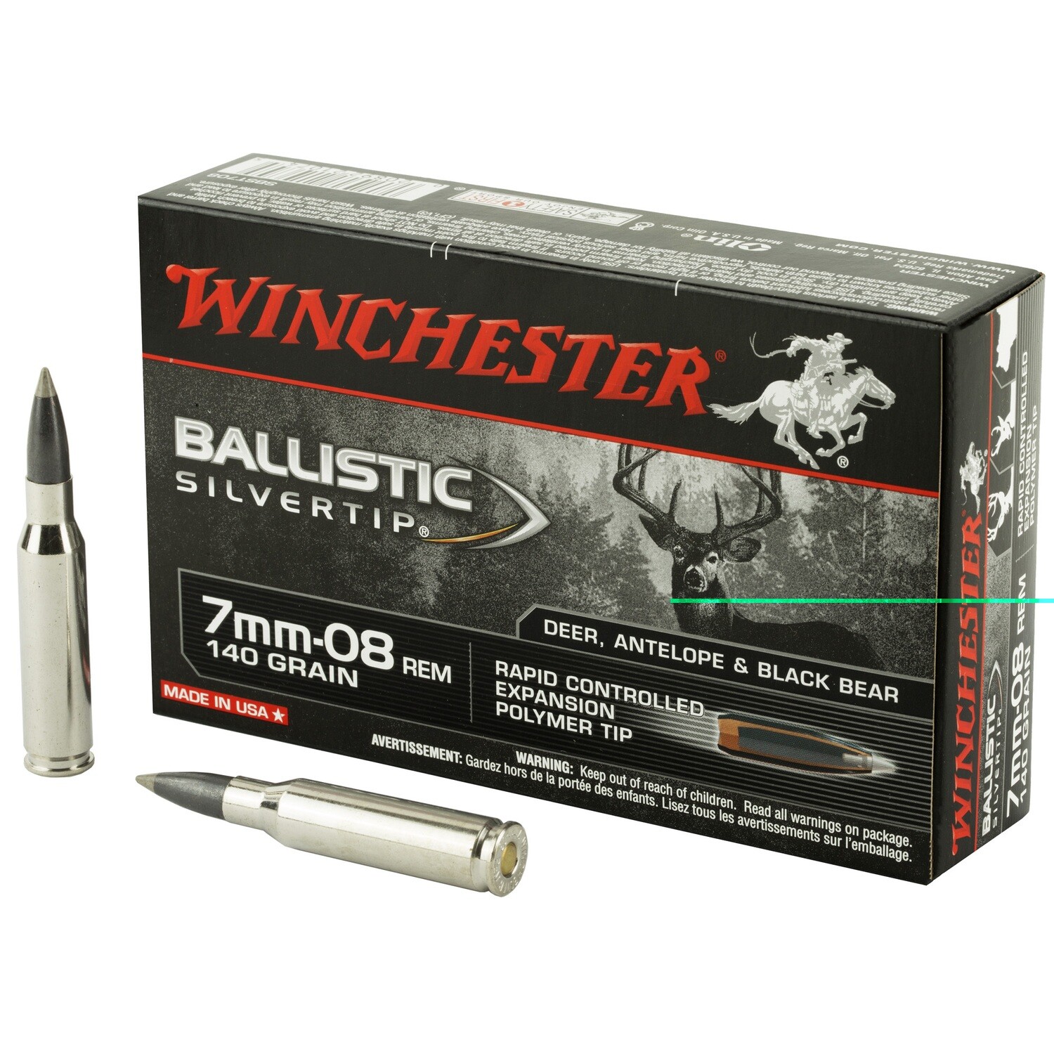 Win Blstc Tip 7mm-08 140gr 20/200