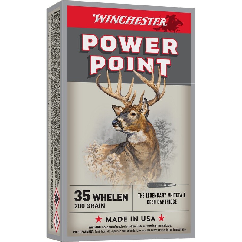 Win Pwr Point 35 Whelen 200gr 20/200 Win Pwr Point 35 Whelen 200gr 20/200