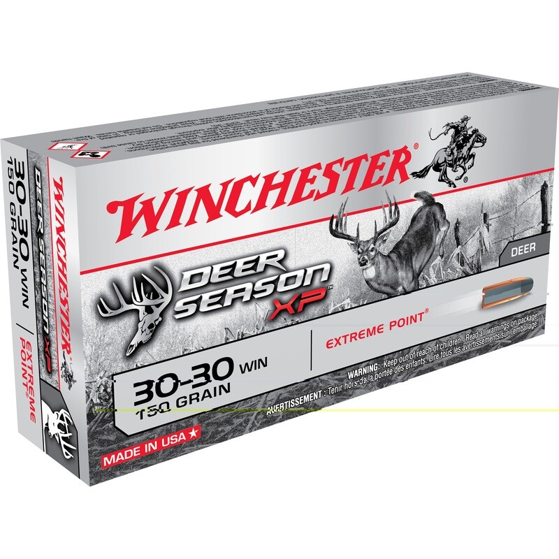Win Deer Seasn Xp 30-30 150gr 20/200 Win Deer Seasn Xp 30-30 150gr 20/200